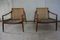 Cane & Teak Lounge Chairs by Hartmut Lohmeyer for Wilkhahn, 1960s, Set of 2, Image 5