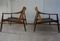 Cane & Teak Lounge Chairs by Hartmut Lohmeyer for Wilkhahn, 1960s, Set of 2 8