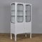 Vintage Glass & Iron Medical Cabinet, 1970s 10