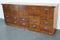 German Oak Apothecary Cabinet or Bank of Drawers, 1940s 5