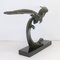 Art Deco Bronze Sculpture by Ouline, 1930s 1