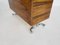 Muebles de escritorio de palisandro y cromo, años 70. Juego de 2, Imagen 12