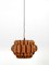 Large Vintage Copper Pendant Lamp from Temde 7