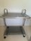 Vintage Chrome & Glass Serving Bar Cart, 1970s 7