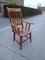 Art Nouveau British Oak Armchair from Bennett Bros Birmingham, 1890s 2