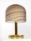 Lámpara de mesa italiana grande, años 70, Imagen 14
