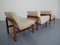 Modular Lounge Chairs by Ole Gjerløv-Knudsen for France & Søn, 1962, Set of 3 5