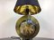 Regency Italian Brass Table Lamp with Flowers, 1970s 8