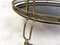 Vintage Italian Brass Serving Bar Cart, 1960s 9