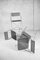 Minimalist Metal X-Line Chairs by Niels Jørgen Haugesen for Hybodan, 1970s, Set of 4, Image 15