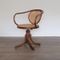 Sedia nr. 5501 vintage in legno curvo di Thonet, anni '50, Immagine 2