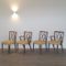 Poly Z Dining Chairs by A.A. Patijn for Zijlstra Joure, 1950s, Set of 4 2