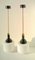 Lampes à Suspension de Stilnovo, 1950s, Set de 2 3