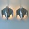 Large Space Age Wall Sconces, 1980s, Set of 2 13