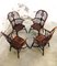 Chaises Windsor Mid-Century, Set de 4 15