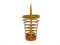 Vintage Rattan Umbrella Stand, 1970s 4