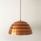 Copper Beehive Pendant Lamp by Hans-Agne Jakobsson, 1960s 3