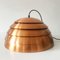 Copper Beehive Pendant Lamp by Hans-Agne Jakobsson, 1960s 13