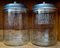 Edwardian Shop Glass Advertising Jars from Wright & Sons, Set of 2 1