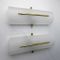 Vintage Column Wall Lights in White Acrylic Glass, 1960s, Set of 2, Image 2