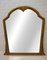 Specchio vintage in mogano dorato, Immagine 1