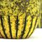Jarrones italianos de cerámica amarilla y negra, años 50. Juego de 2, Imagen 10