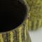 Jarrones italianos de cerámica amarilla y negra, años 50. Juego de 2, Imagen 8
