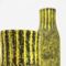 Schwarz-gelbe italienische Keramikvasen, 1950er, 2er Set 11