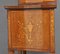 Antique Mahogany Inlaid Display Cabinet, 1890s 4