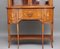 Antique Mahogany Inlaid Display Cabinet, 1890s 16