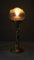 Jugendstil Table Lamp with Loetz Glass Shade, 1908 11