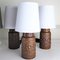Table Lamps by Mans Bodo for Bay-Keramik, 1960s, Set of 9 7