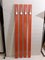 Vintage 4-Piece Coat Rack, 1970s, Set of 4, Image 8