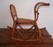 Bentwood & Rattan Children's Rocking Chair, 1930s 2