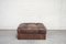 Vintage DS 88 Brown Leather Pouf from de Sede, 1970s 10