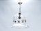 Lámpara colgante en forma de campana de cristal de Murano de Barovier & Toso, años 50, Imagen 1