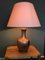 Vintage Metal Hollywood Regency Table Lamp, 1970s 5