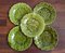 Vintage Faience Majolica Plates from Sarreguemines, 1930s, Set of 5 1