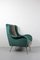 French Modernist Armchairs & Ottoman, 1950s 11