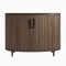 Amberley High Walnut Cabinet by Sjoerd Vroonland for Revised 1