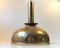 Mid-Century Brass Ceiling Lamp by ASEA, 1950s, Image 1