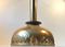 Mid-Century Brass Ceiling Lamp by ASEA, 1950s, Image 3