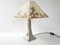 Lámpara de mesa belga de estaño y fibra de vidrio de Etains Potstainiers, años 70, Imagen 8