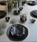 Black Stoneware Plates by Christine Roland, 2018, Image 5