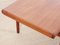Mesa de centro escandinava de teca de Johannes Andersen, años 60, Imagen 10