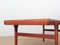 Mesa de centro escandinava de teca de Johannes Andersen, años 60, Imagen 4