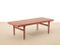 Mesa de centro escandinava de teca de Johannes Andersen, años 60, Imagen 1
