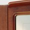 Mesa consola vintage con espejo, años 40, Imagen 4