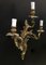 Vintage Bronze Wall Sconce, 1940s 3