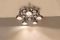 Large Space Age Chrome Chandelier, 1960s, Image 6